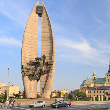 pomnik w Rzeszowie 1