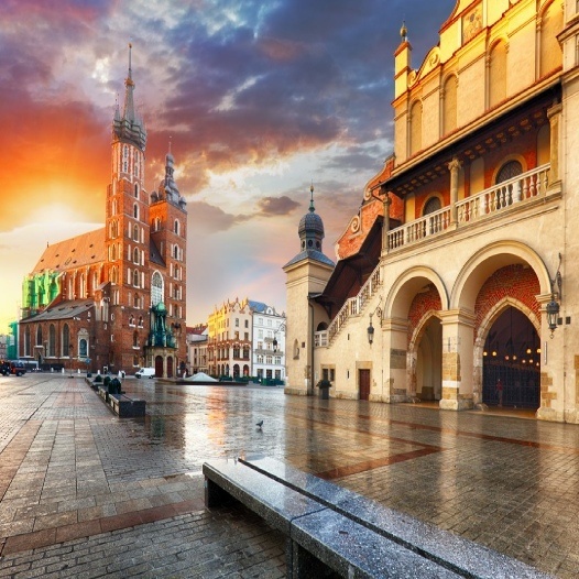 starówka w krakowie